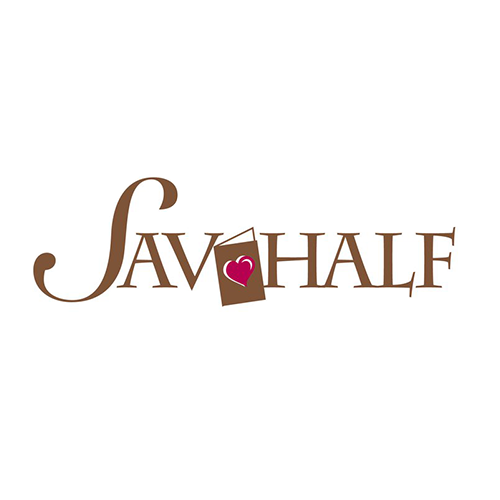 Sav-Half Greeting Cards & Gifts Logo