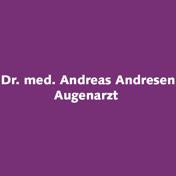 Dr. med. Andreas Andresen Augenarzt in Bochum - Logo