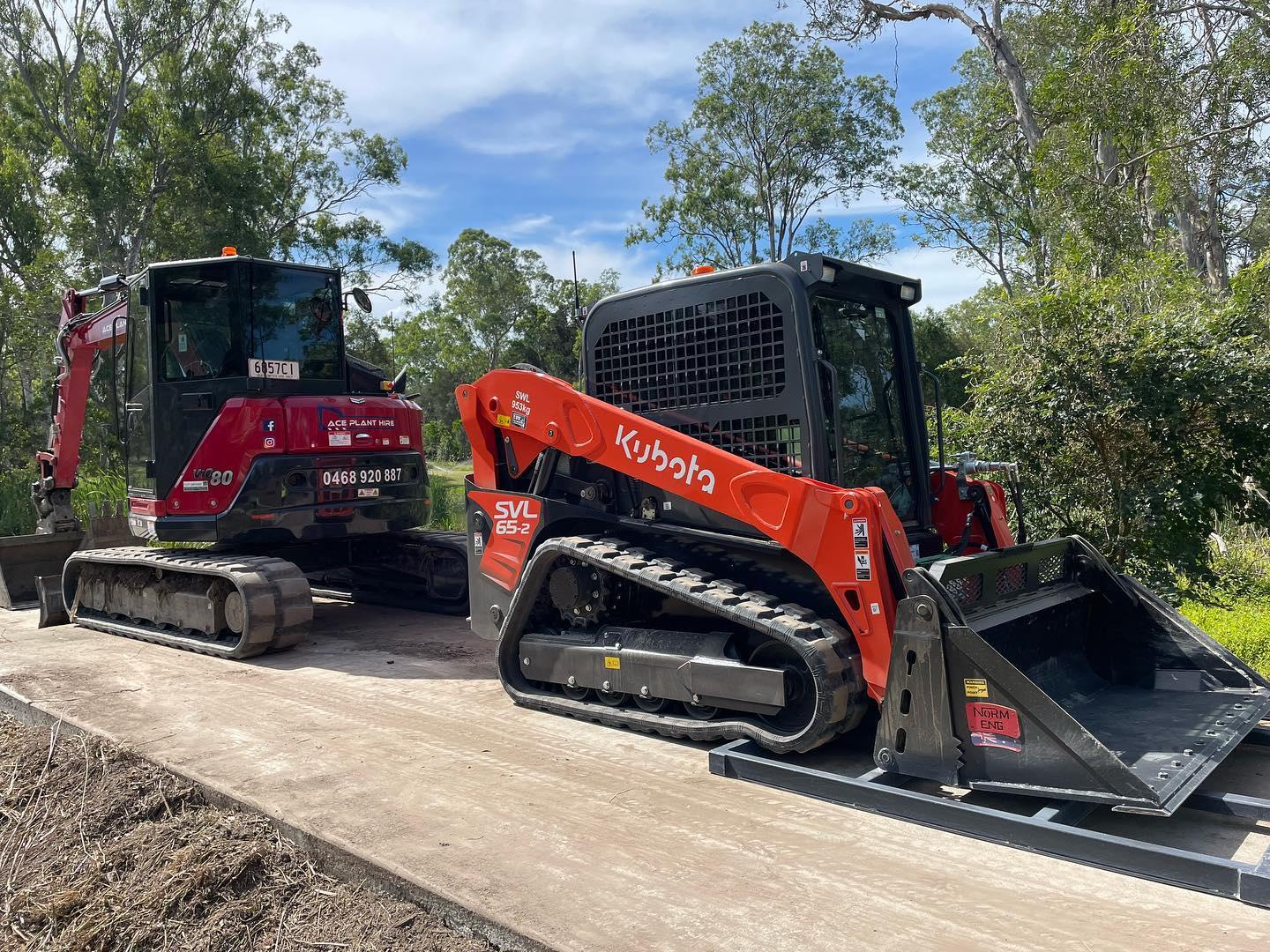 Images Ace Plant Hire | Earthmoving Brisbane