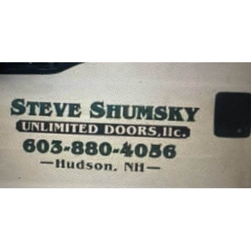 Steve Shumsky Unlimited Overhead Door servive LLC. Logo