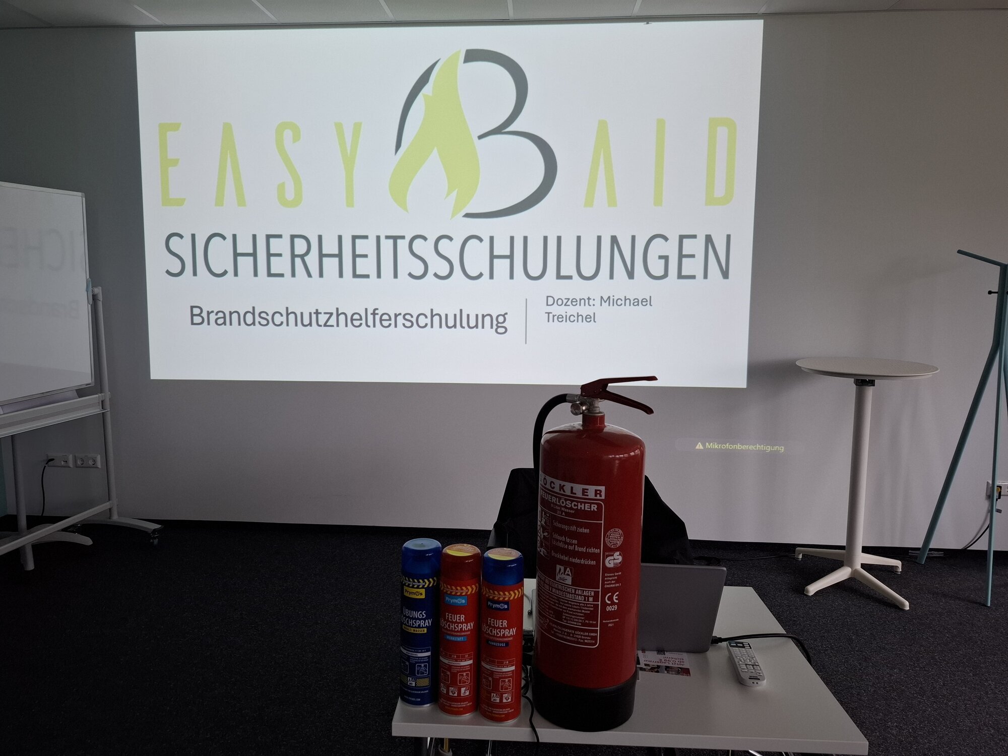 Easy Aid GbR - Erste Hilfe Kurse Brandschutzhelferkurse und Notfalltrainings in Sauerlach - Logo
