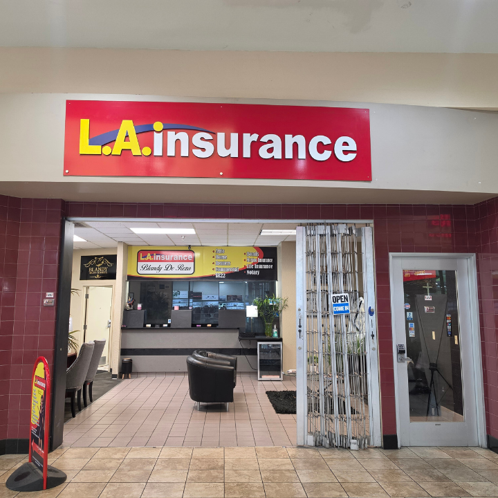 Exterior of the L.A. Insurance Agency located at 7611 West Thomas Rd. in AZ