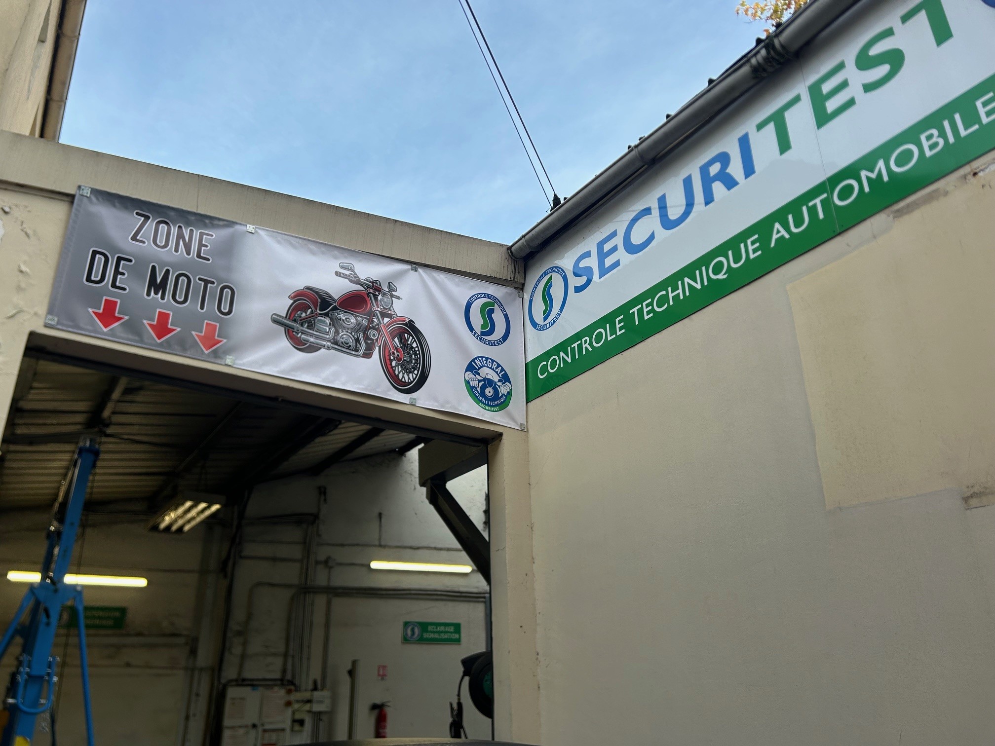 Images Sécuritest Contrôle Technique Automobile BAGNEUX