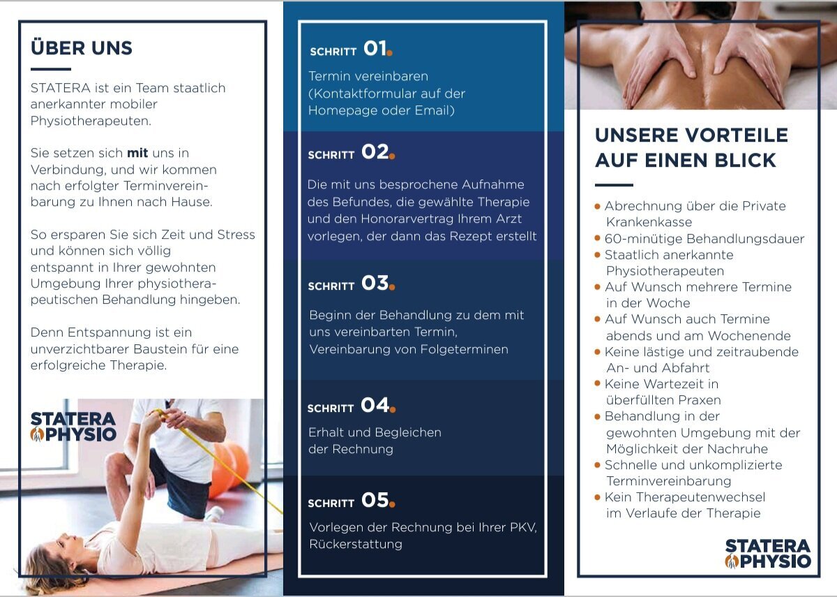 Bilder Statera.Physio Privatpraxis für mobile Physiotherapie