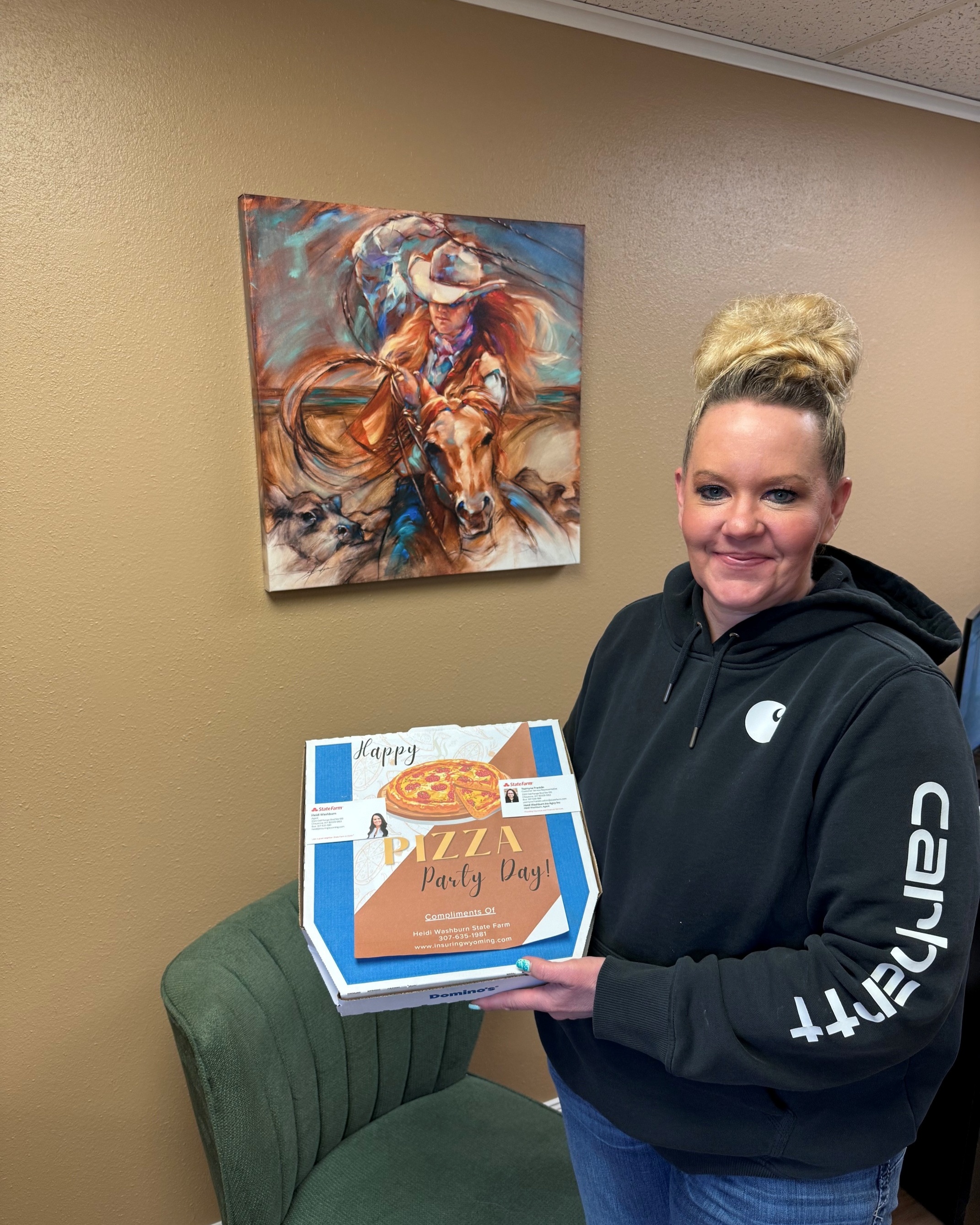 Celebrating National Pizza Party Day the best way we know how: by sharing pizza with our amazing local businesses! Thank you for all you do to make our community stronger. We loved spreading a little joy, one slice at a time!