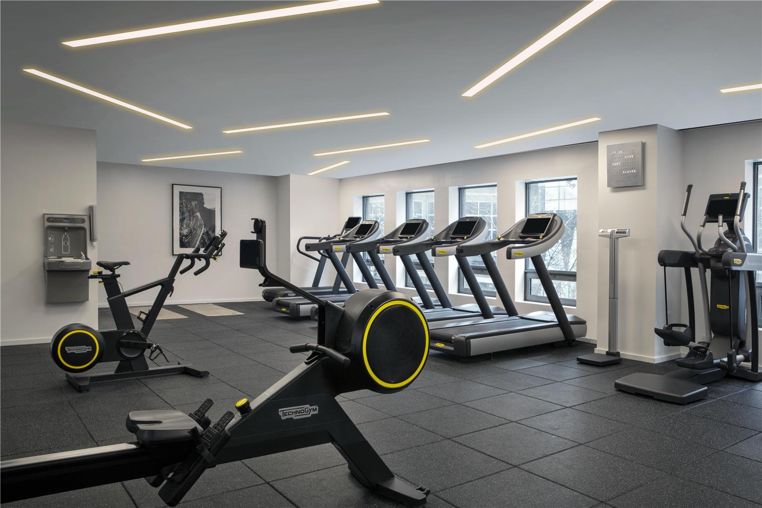 Health club  fitness center  gym