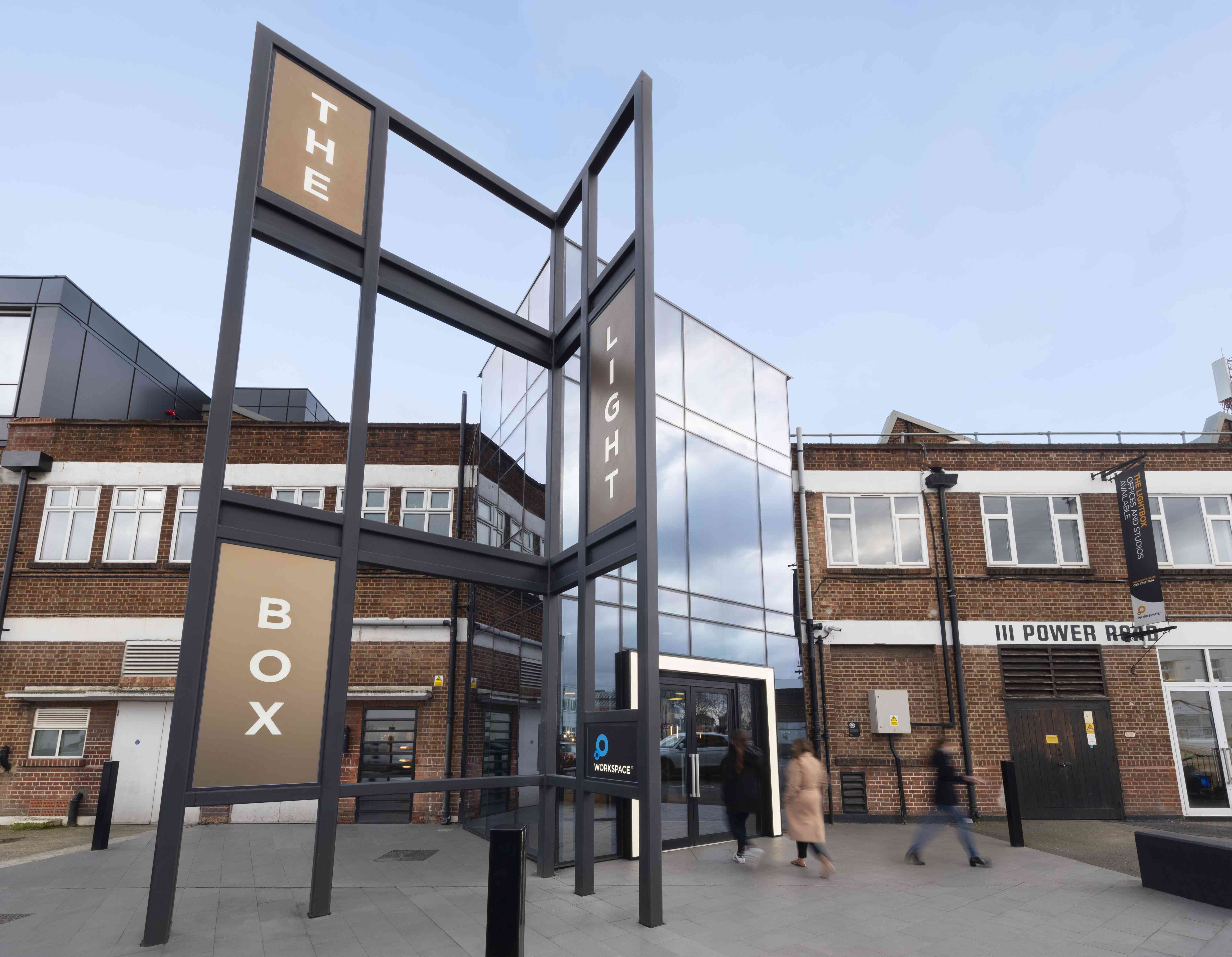 The Light Box Building, offices to rent Hounslow Workspace® | The Light Box London 020 3813 2540