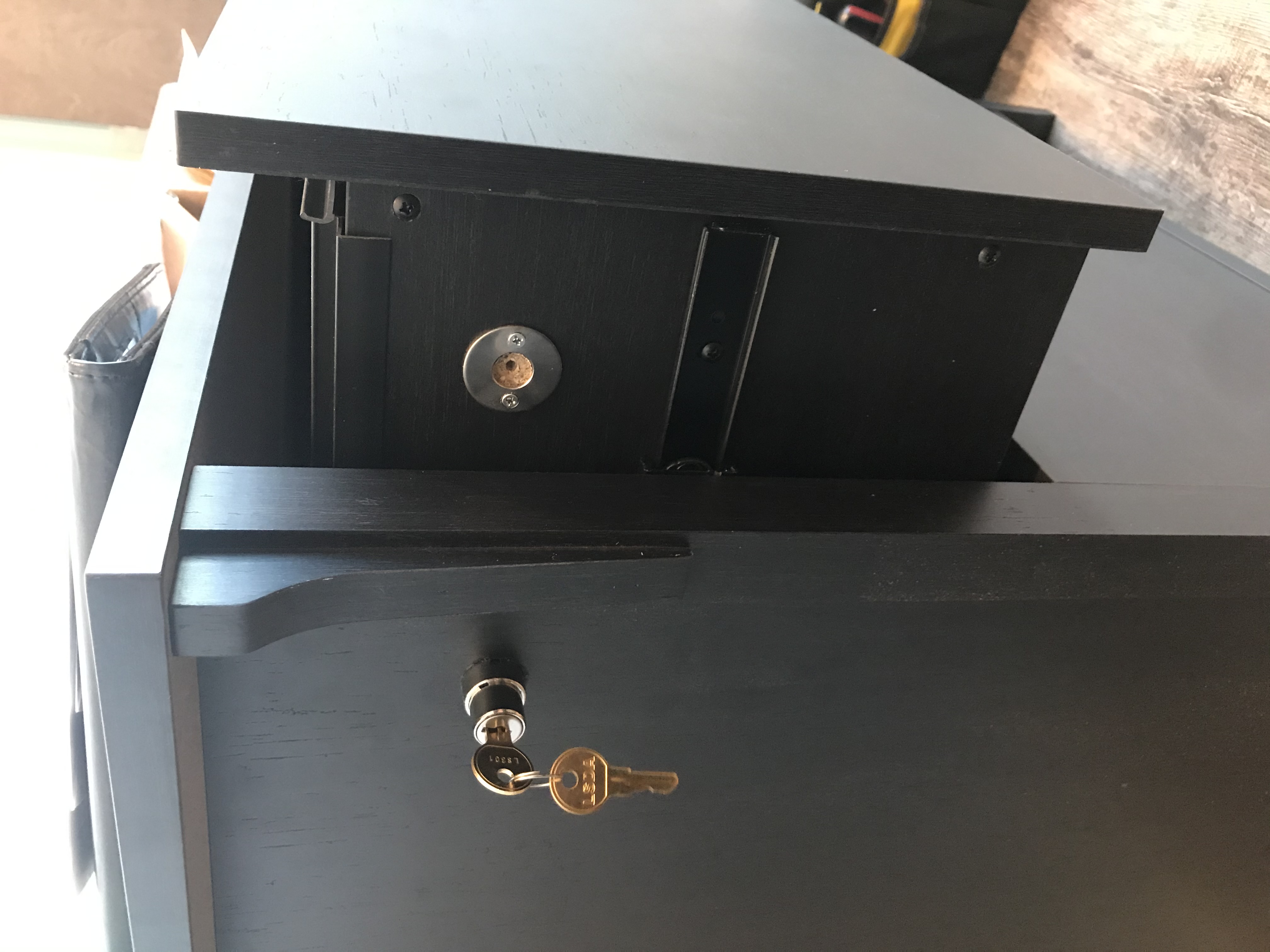 Cabinet/ Drawer Lock Installation 