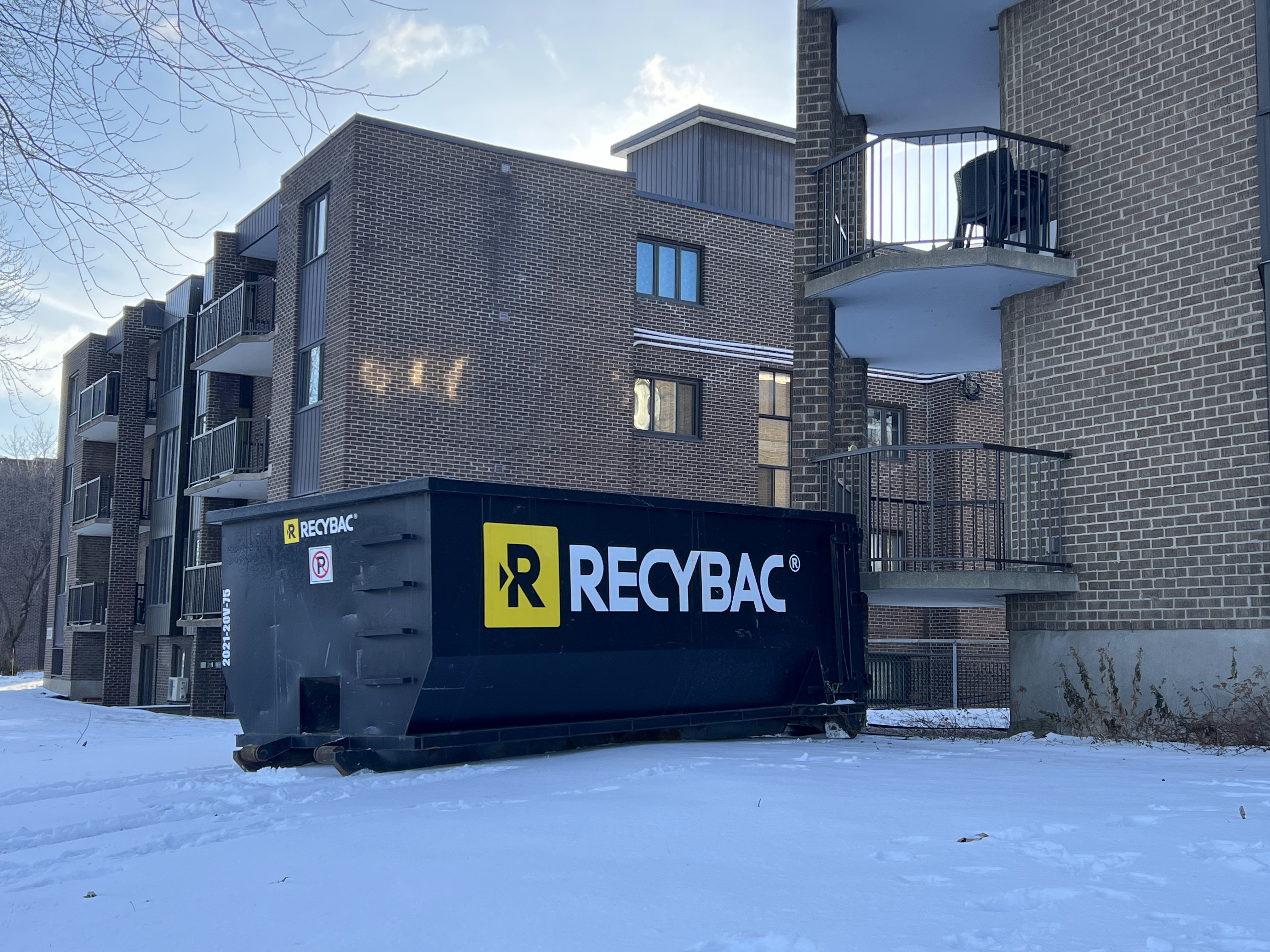 Images Location de conteneur RECYBAC Longueuil
