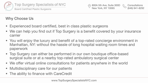 Images Top Surgery Specialists of NYC