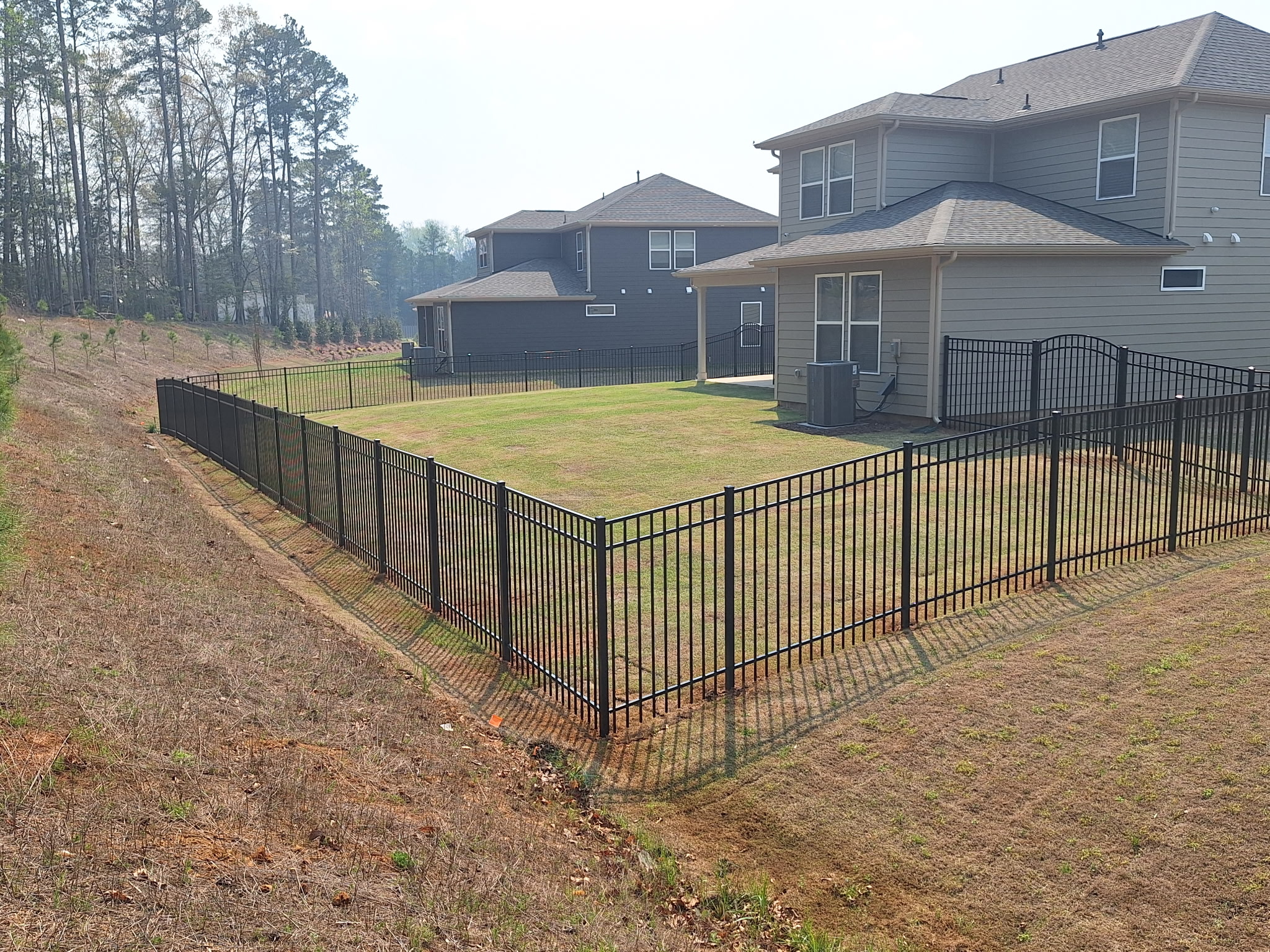 Aluminum Fence installation
