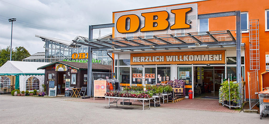 OBI Markt-Eingang Schongau