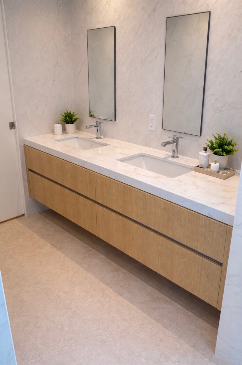 Custom Bathroom Cabinets, Miami