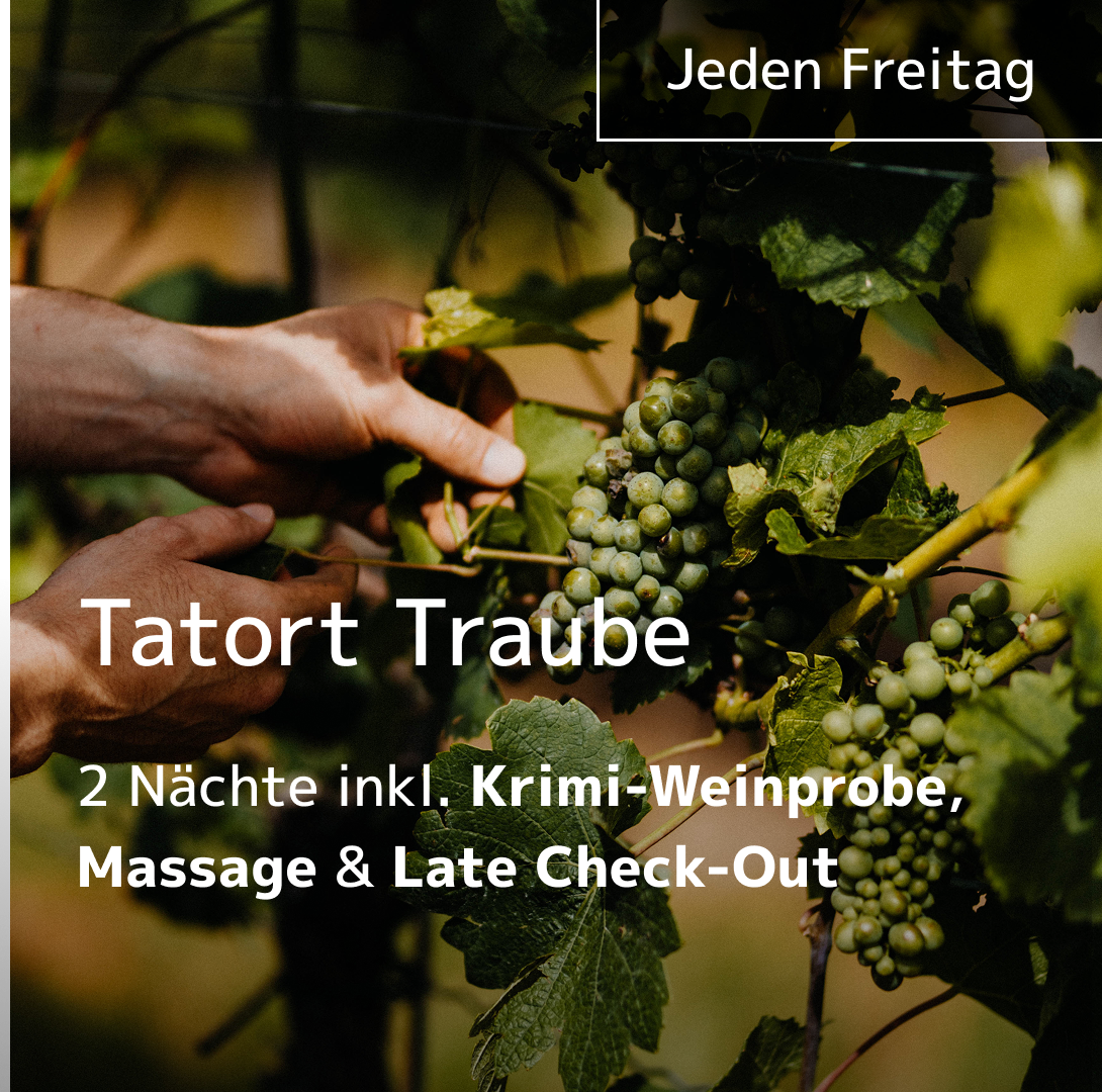 Tatort Traube – Das Wochenende mit Krimiweinprobe