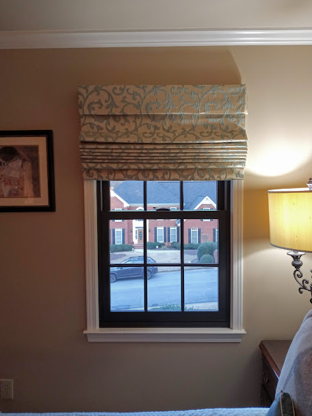 Tired of boring blinds? Add some style to your windows with Roman Shades like our customer did for her guest bedrooms. Pro Tip: With the right design elements they can be great for room darkening!

We have thousands of high-quality fabrics available in a variety of styles.