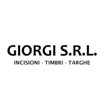 Giorgi Incisioni-Timbri-Targhe Logo