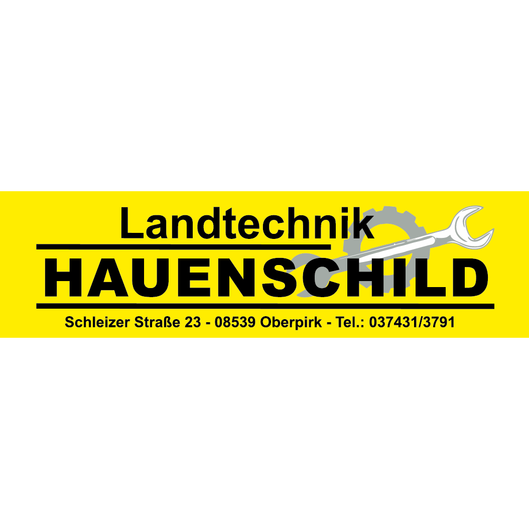 Landtechnik Hauenschild in Oberpirk Gemeinde Rosenbach im Vogtland - Logo