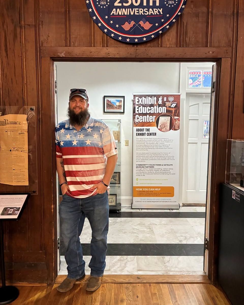 Angie Lewis State Farm is sponsoring Ocala Main Street's Week of Celebration for America's 250th Anniversary. We have enjoyed the events this week and look forward to seeing everyone at Tuscawilla Park today for live music, local history, and community fun.
