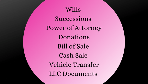 Images Sealed In Pink Mobile Notary