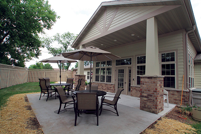 Brookdale Brookfield Memory Care Patio