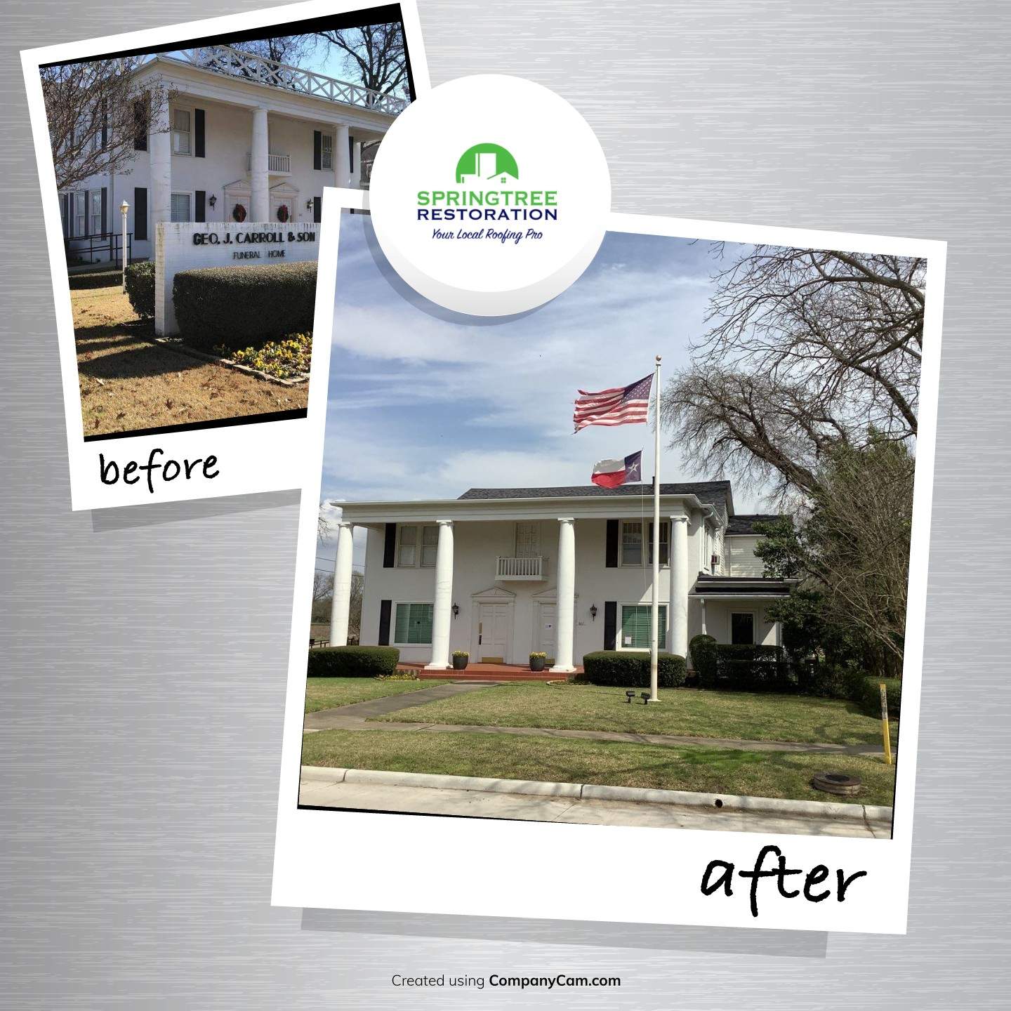Springtree Restoration Before and After Project Promotion Springtree Restoration  - Allen, TX Allen (940)301-0043