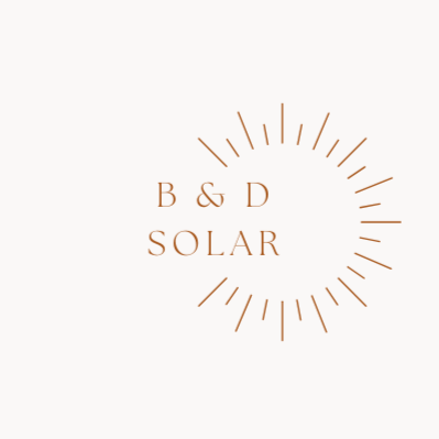 B & D Solar Logo