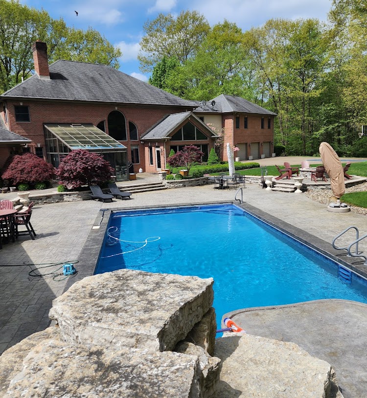 Custom inground Grove City, PA