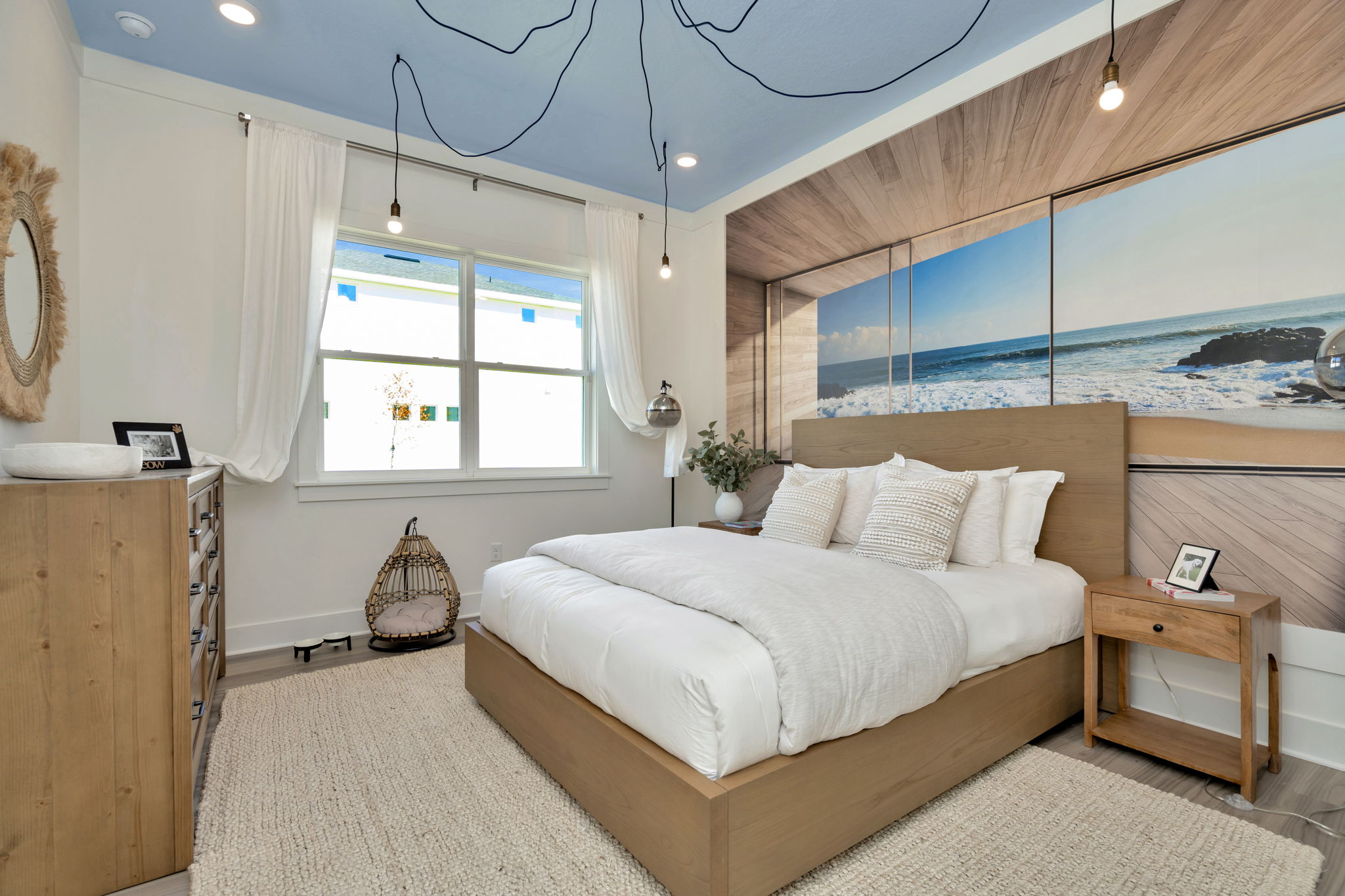 The Third Bedroom of a DRB Homes Sabal Model at Serengeti in Spring Hill, FL.