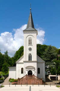 Bild 1 Hugenottenkirche in Völklingen-Ludweiler