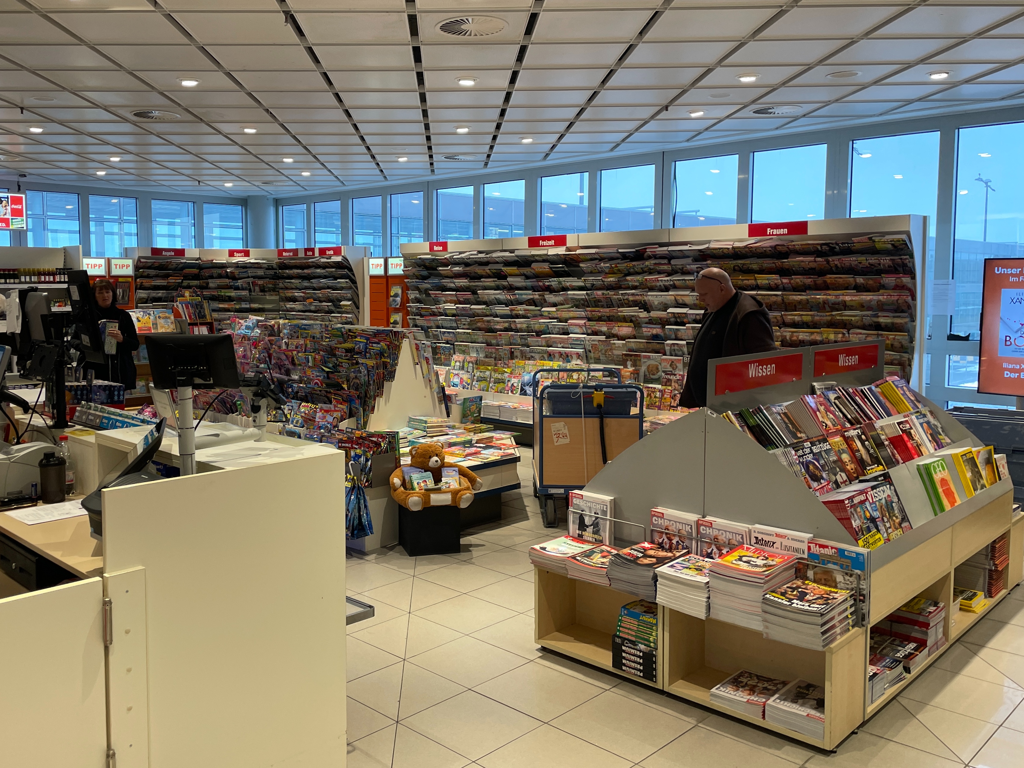 Eckert, Terminalring 11 OG Terminal B/Transitraum in Schkeuditz