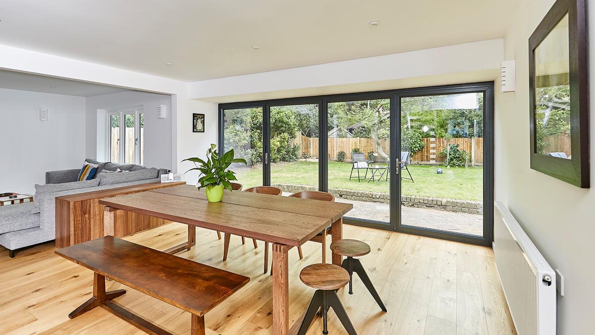 The price of our bifold doors covers the whole process end-to-end, from survey to the delivery, installation and even aftercare. Get your free quote today.