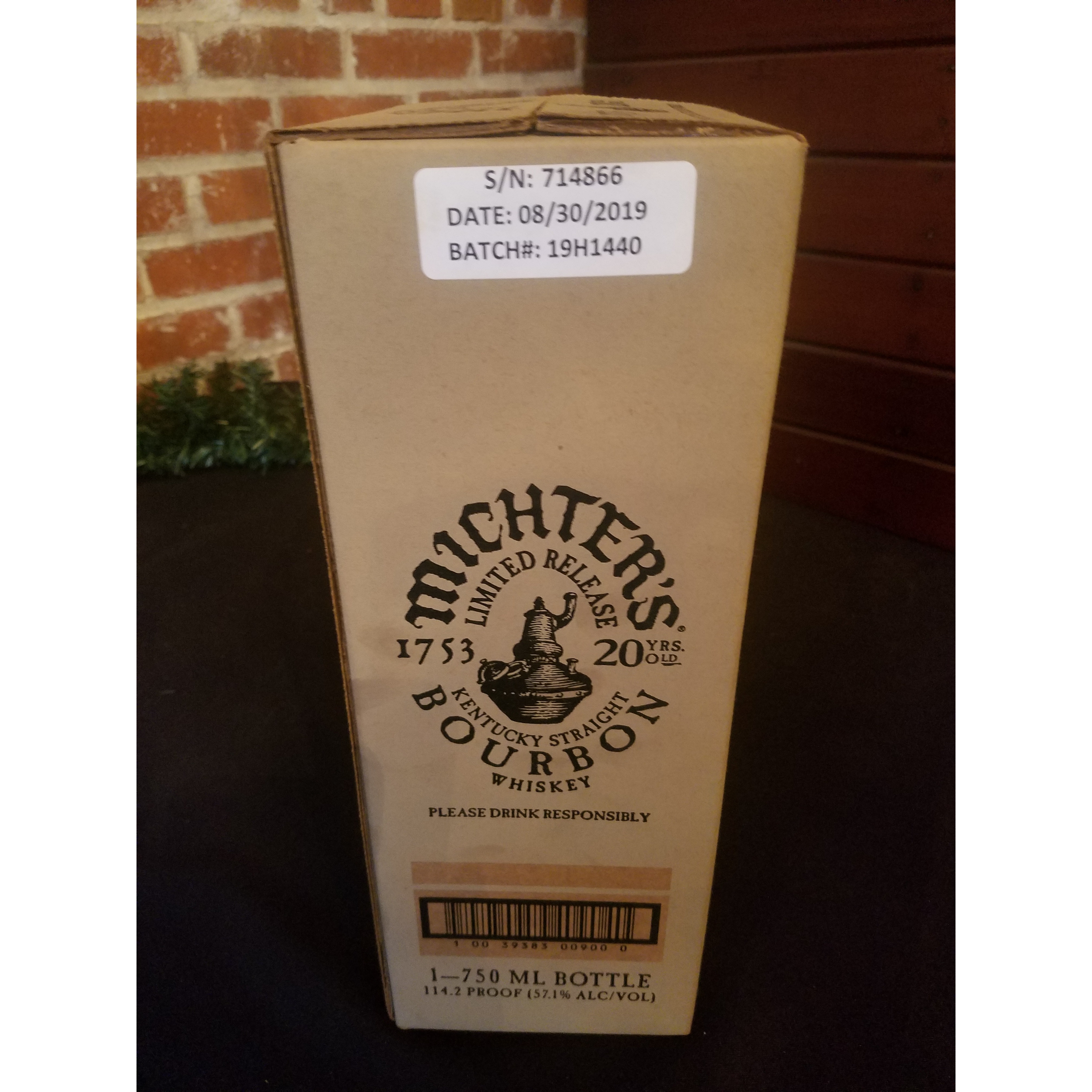 Unicorn alert: Michter's 20yr bourbon