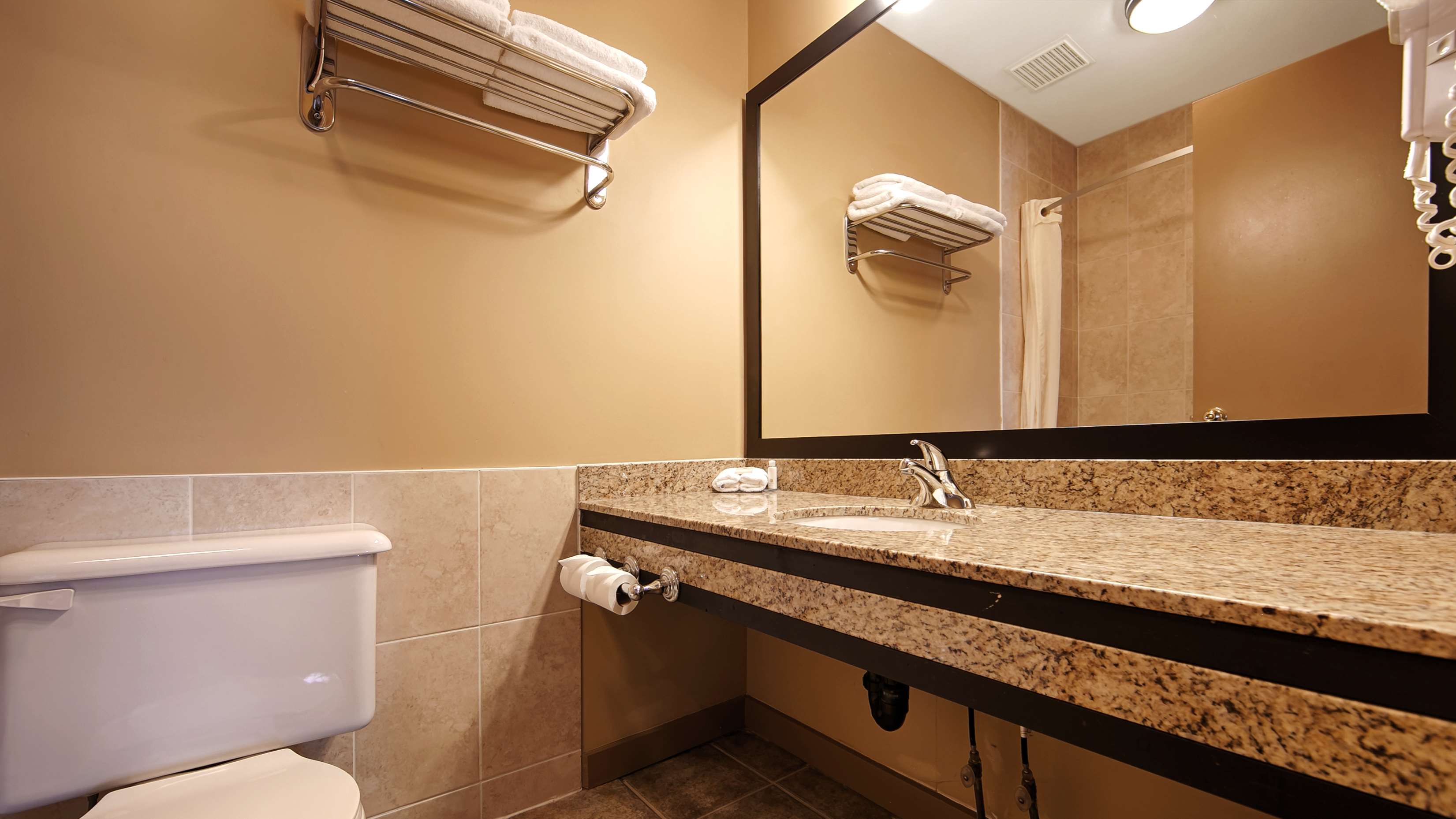 Guest Bathroom Best Western Maple Ridge Hotel Maple Ridge (604)467-1511