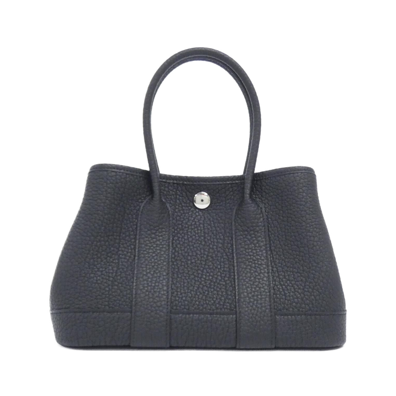 エルメス ネオ ガーデン 23cm 086422CK ネゴンダ BLACK シルバー金具 K刻印