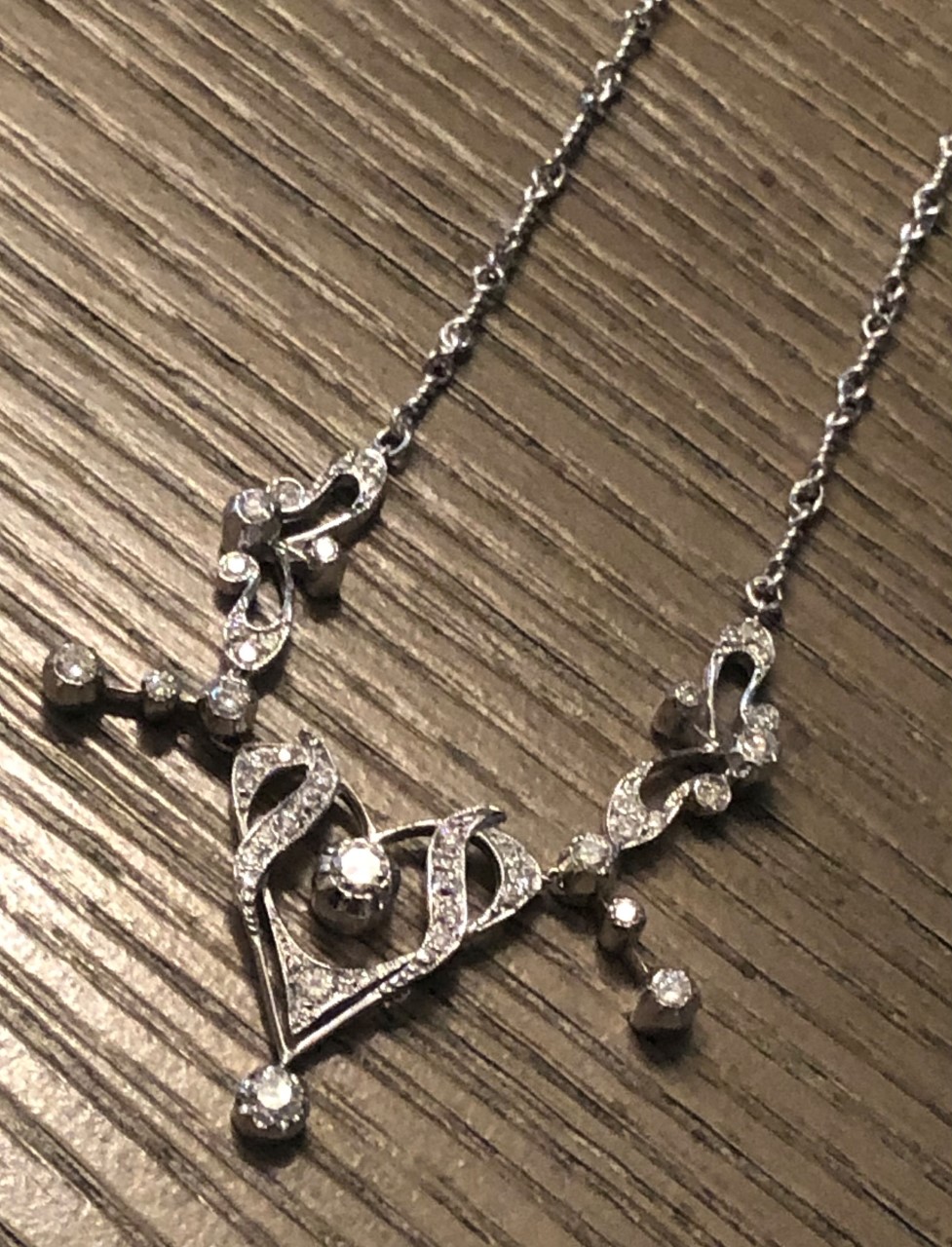 White Gold Diamond Necklace Buyer