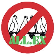 Logo ALL.EX Schädlingsbekämpfung und Taubenabwehr