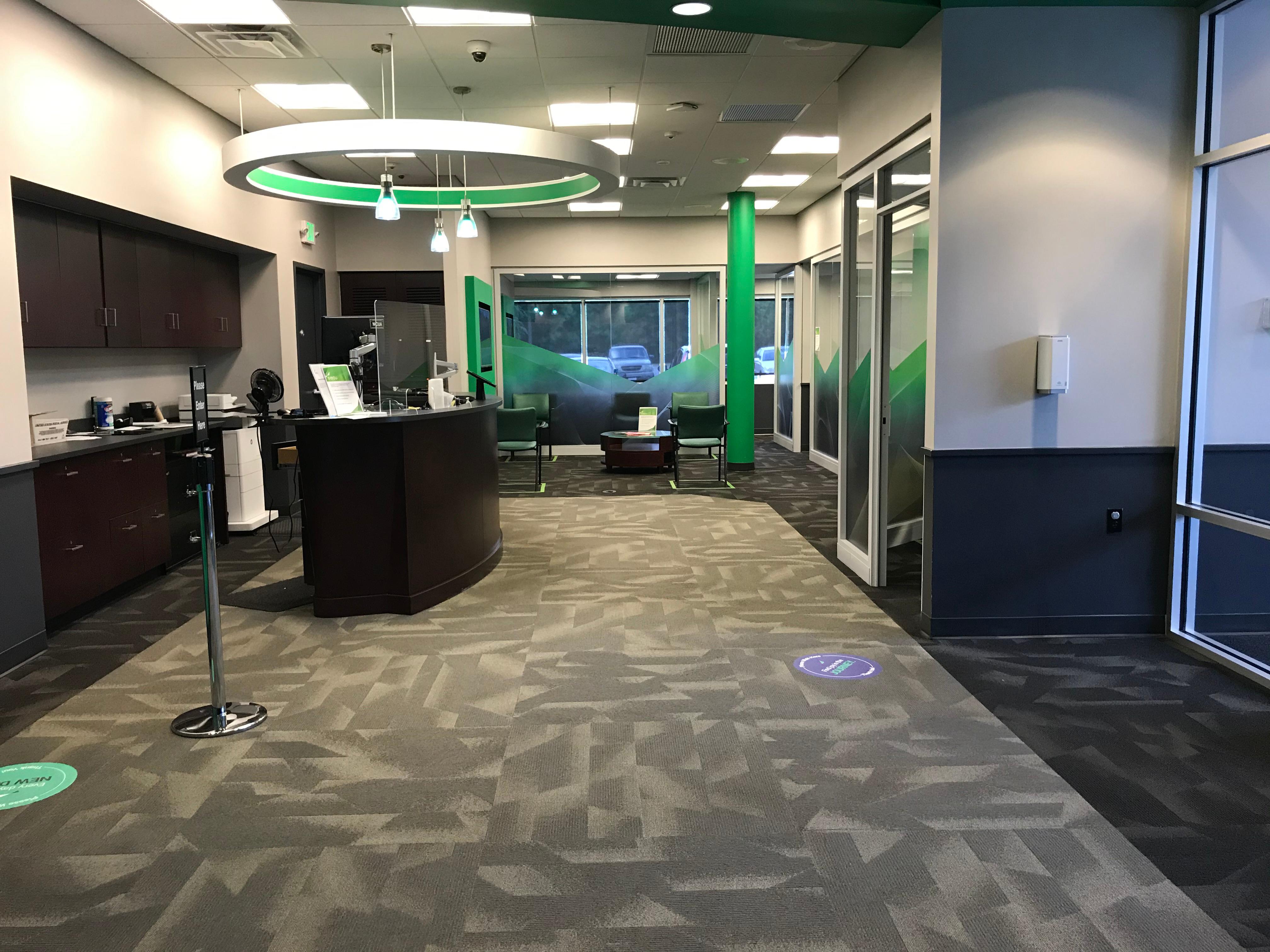 SECU MD Credit Union - Owings Mills Branch- Lobby