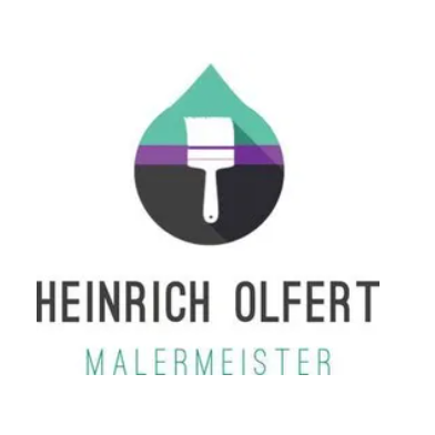 Malermeister Heinrich Olfert in Warmsen - Logo