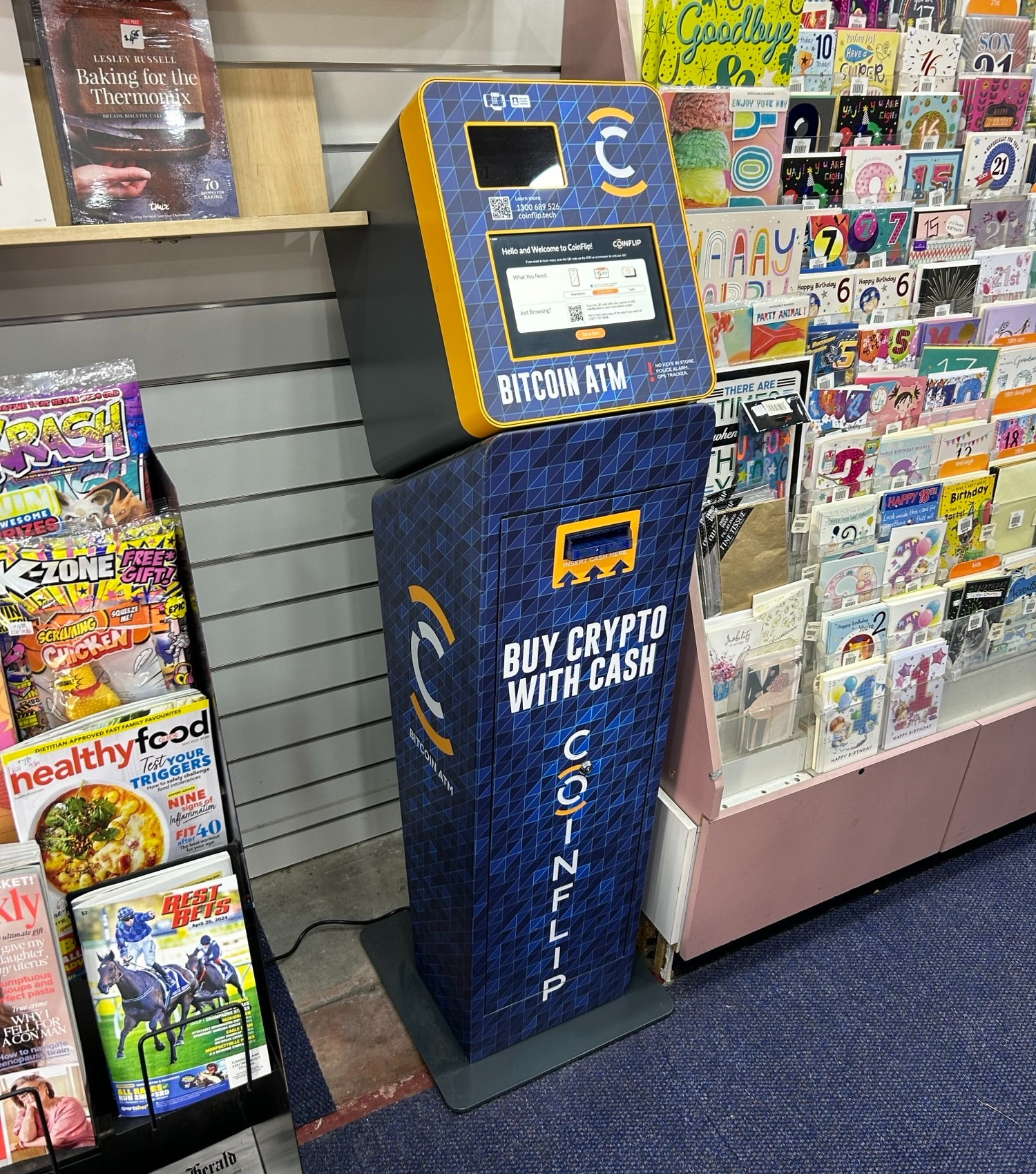 CoinFlip Bitcoin ATM - Meadowbank Newsagency (Meadowbank) Meadowbank (13) 0068 9526