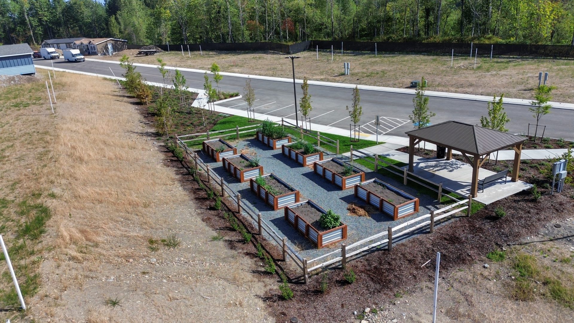 Senior housing with community gardens Enumclaw