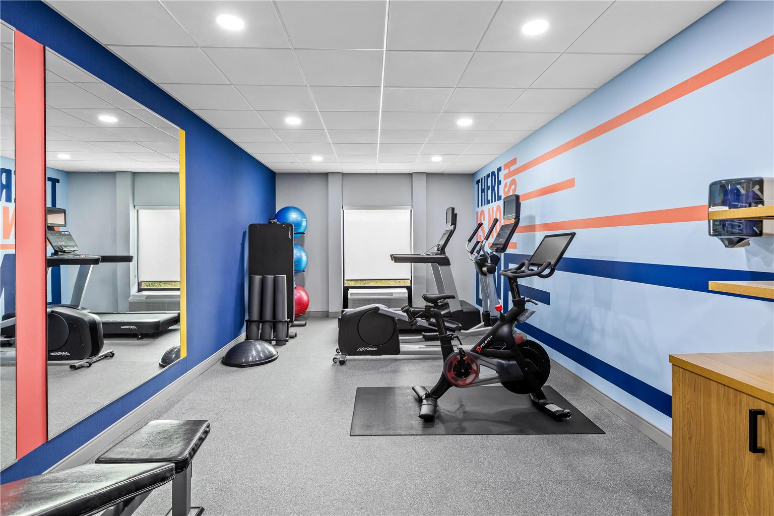 Health club fitness center gym