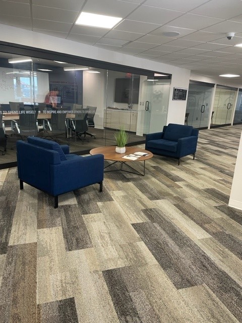 First United Bank - OKC South Western - interior lobby