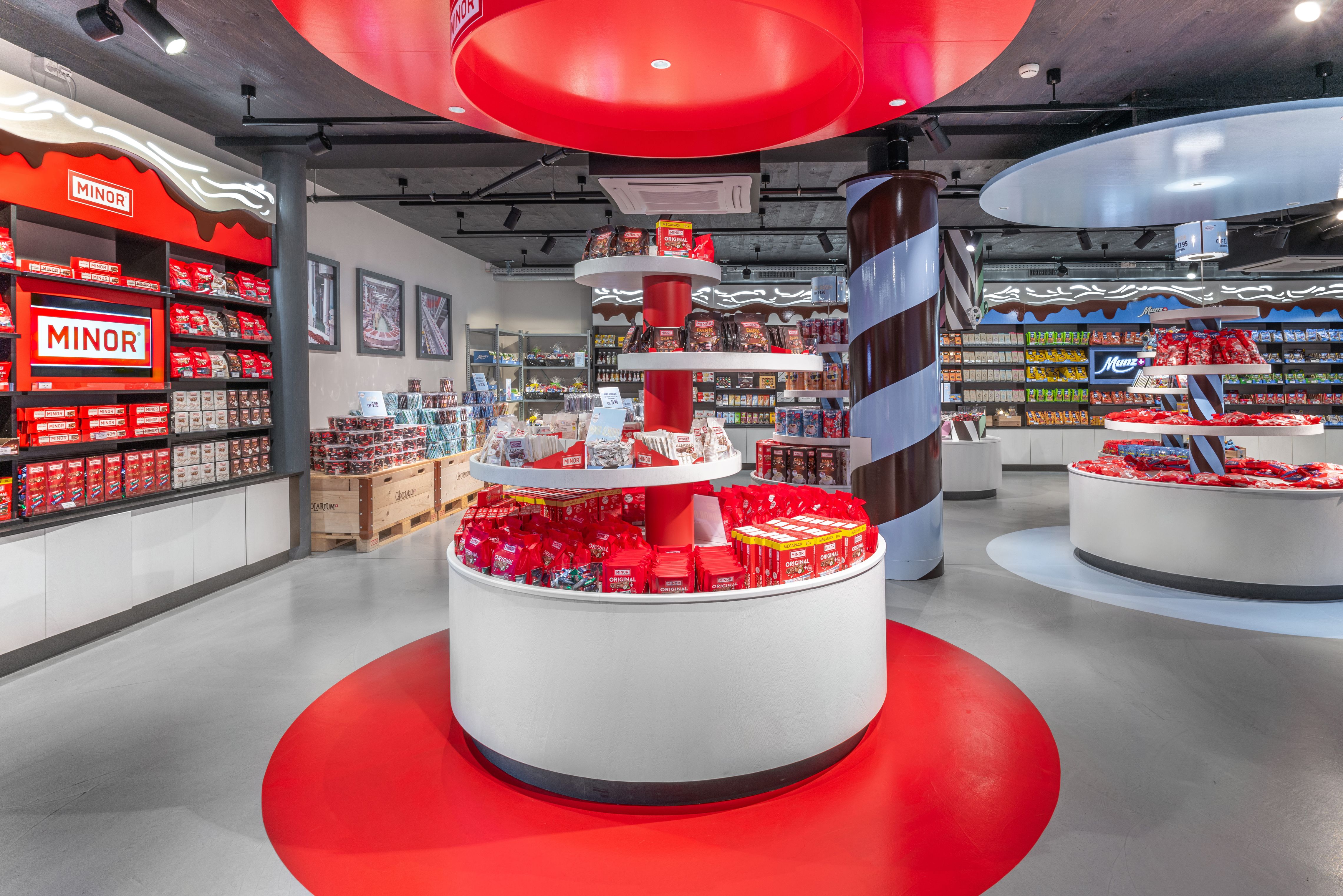 Chocolarium - die Glücksfabrik von Munz und Minor, Toggenburgerstrasse 41 in Flawil