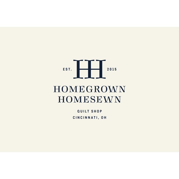 HomeGrown HomeSewn Logo