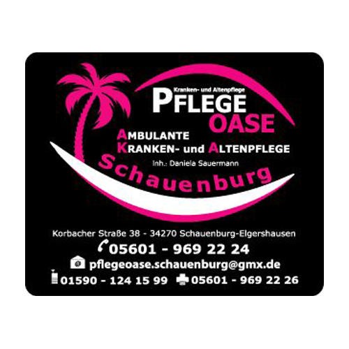 Logo Pflegeoase Schauenburg - Ambulante Kranken- und Altenpflege