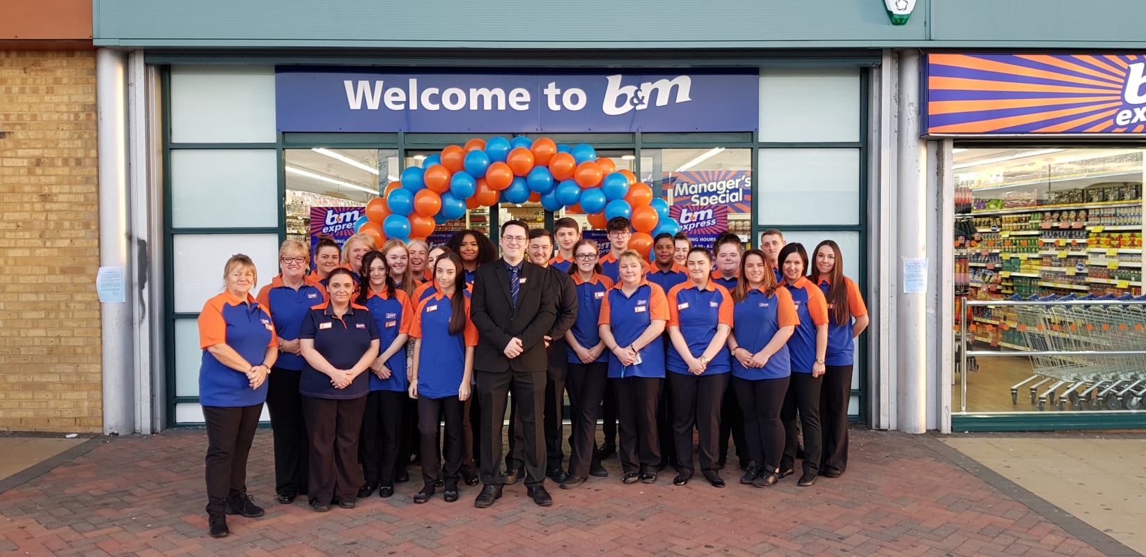B&M Speke's store team can't wait to open their doors to their first customers.