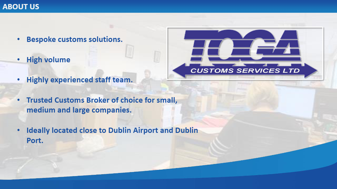 Toga Customs Services Ltd 8