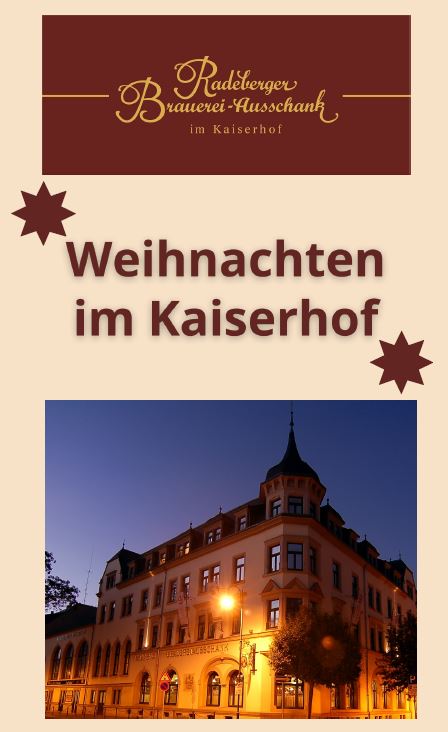 Weihnachten im Kaiserhof