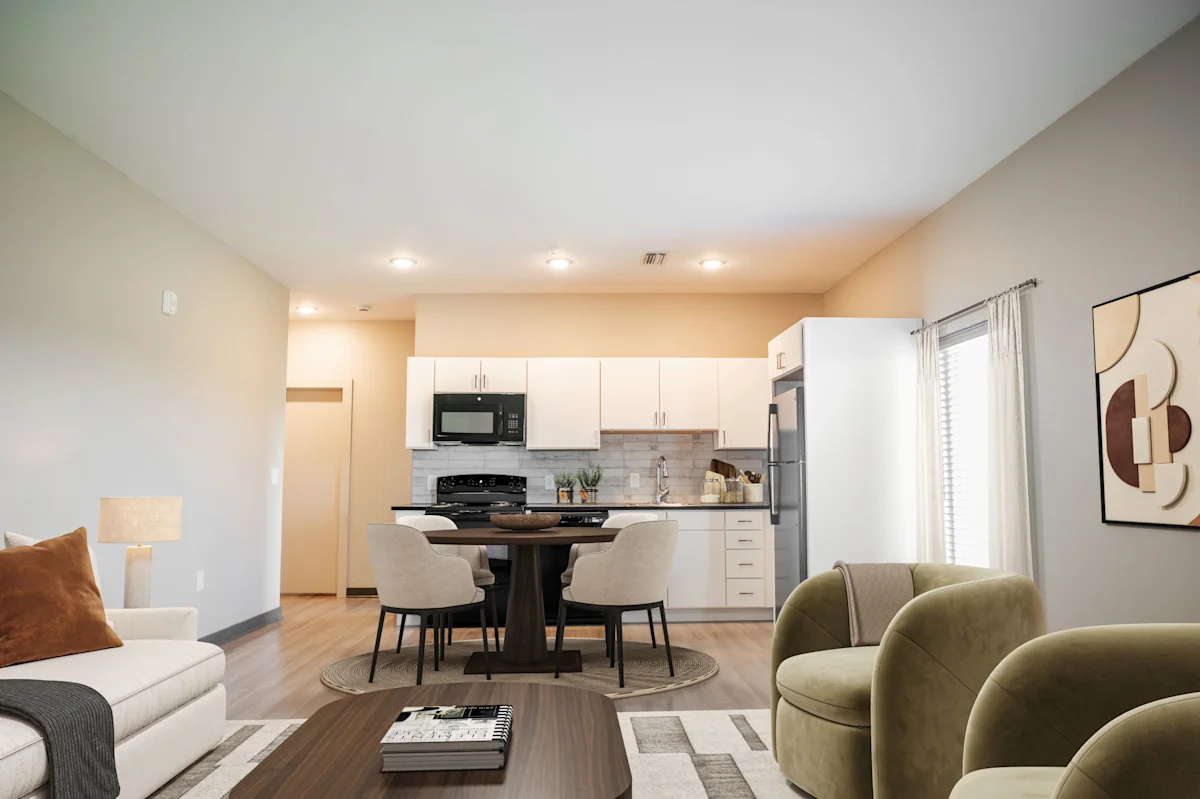 Dining Area and Kitchen 