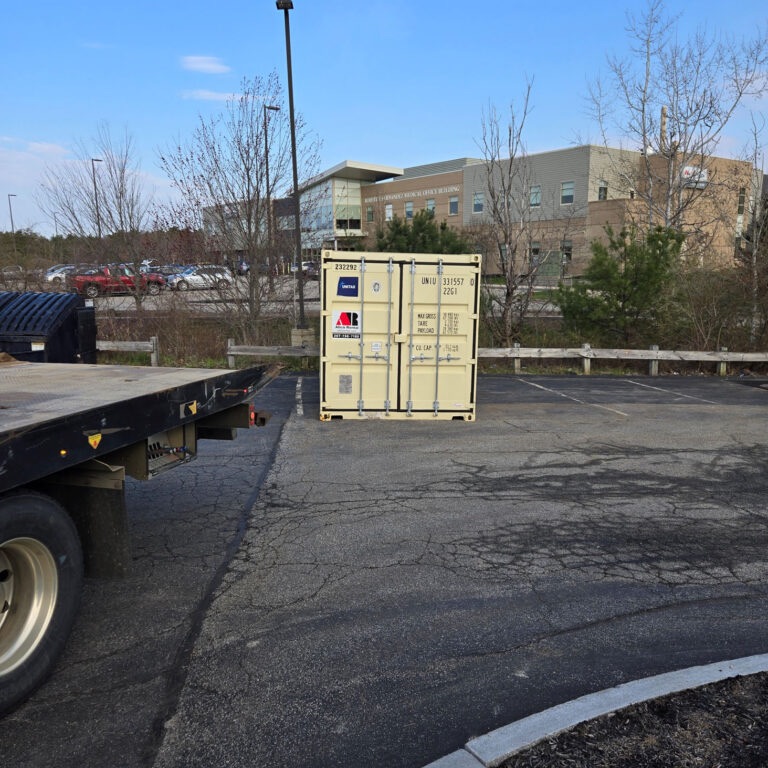 Abco Rental & Storage, Inc provided multiple 20ft and 40ft storage container rentals for a renovatio 